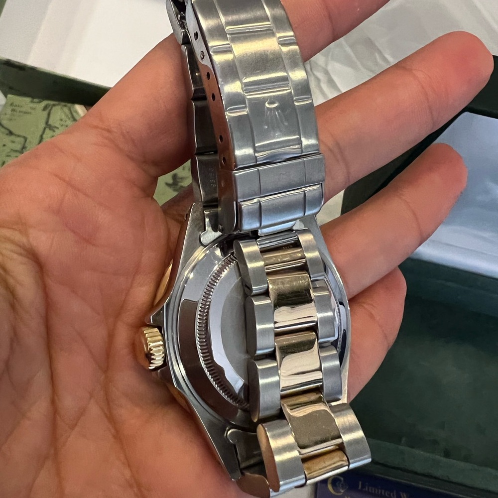 Rolex Submariner Two-Tone Blue and Gold Watch sold ♥️ - Picture 8 of 16